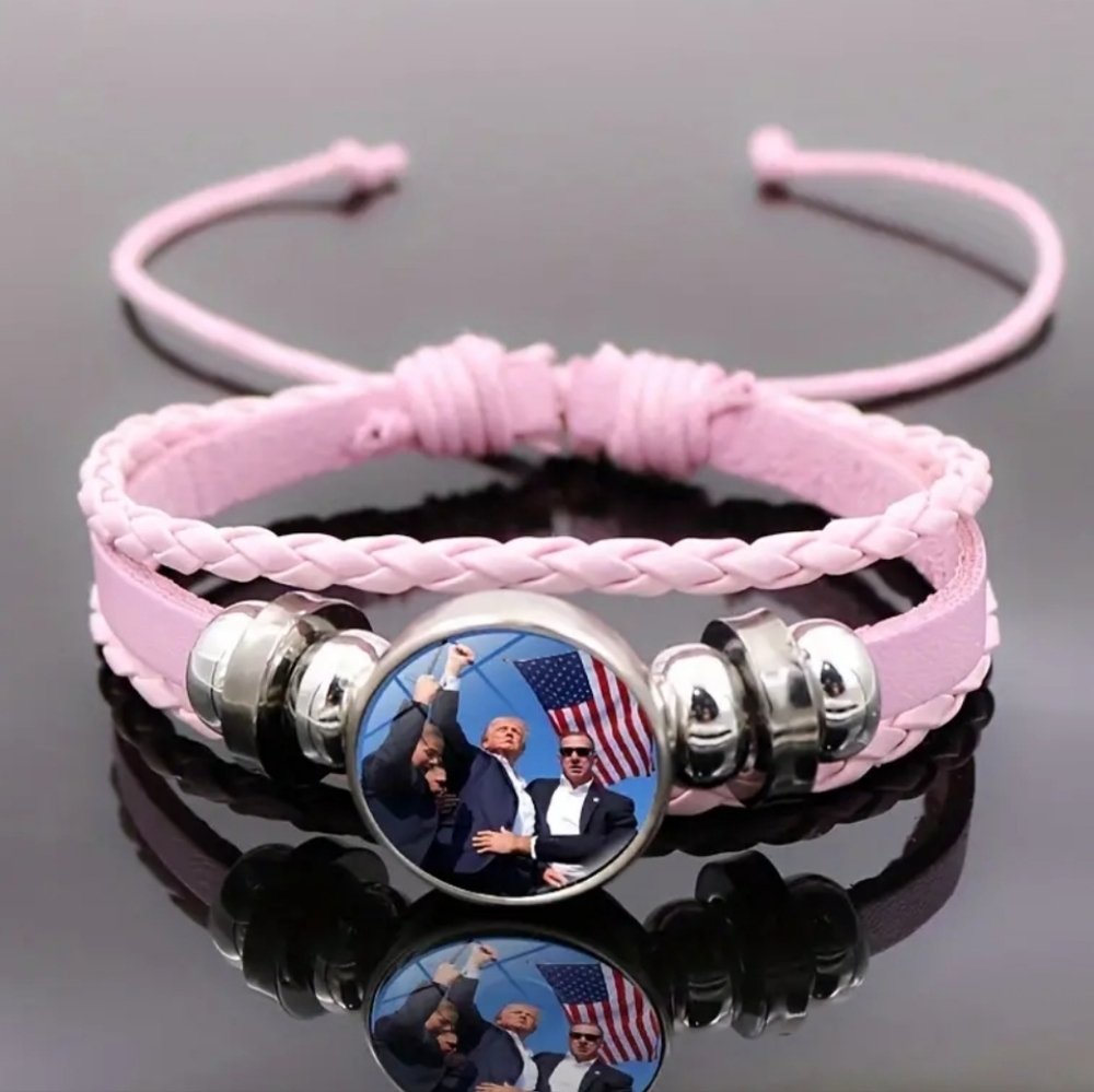Trump Leather Bracelet